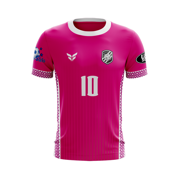 MEXICO UTAH ACADEMY GIRLS AWAY JERSEY SS (PINK)