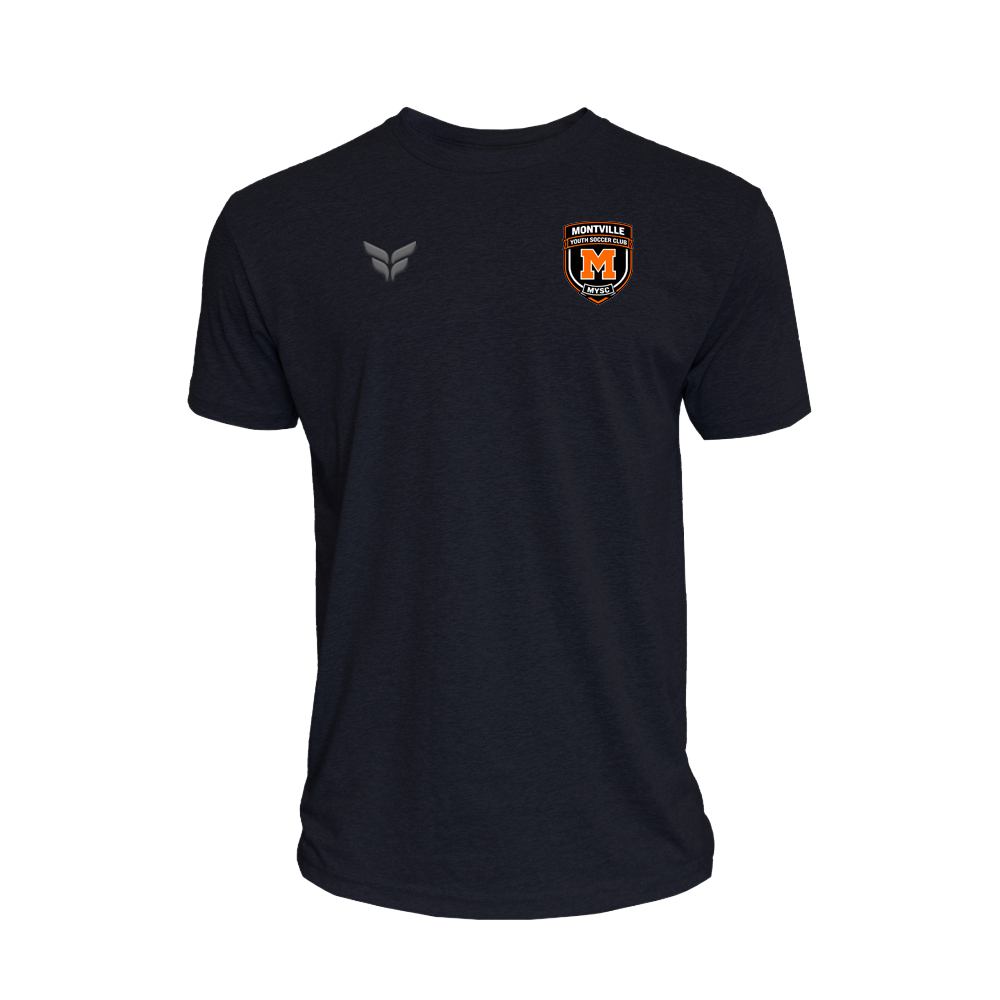 MONTVILLE YOUTH SC COTTON-BLEND TSHIRT (BLACK)