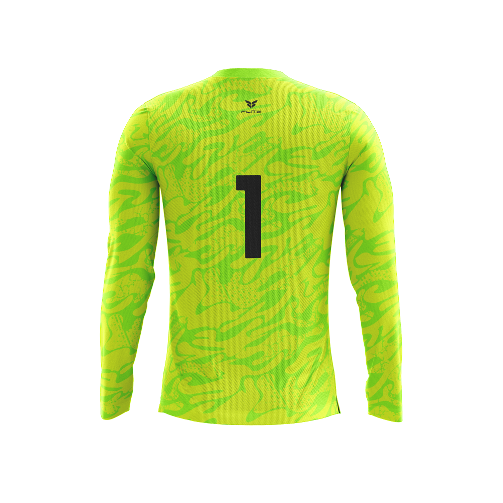 MONTVILLE YOUTH SC GK JERSEY LS (NEON GREEN)