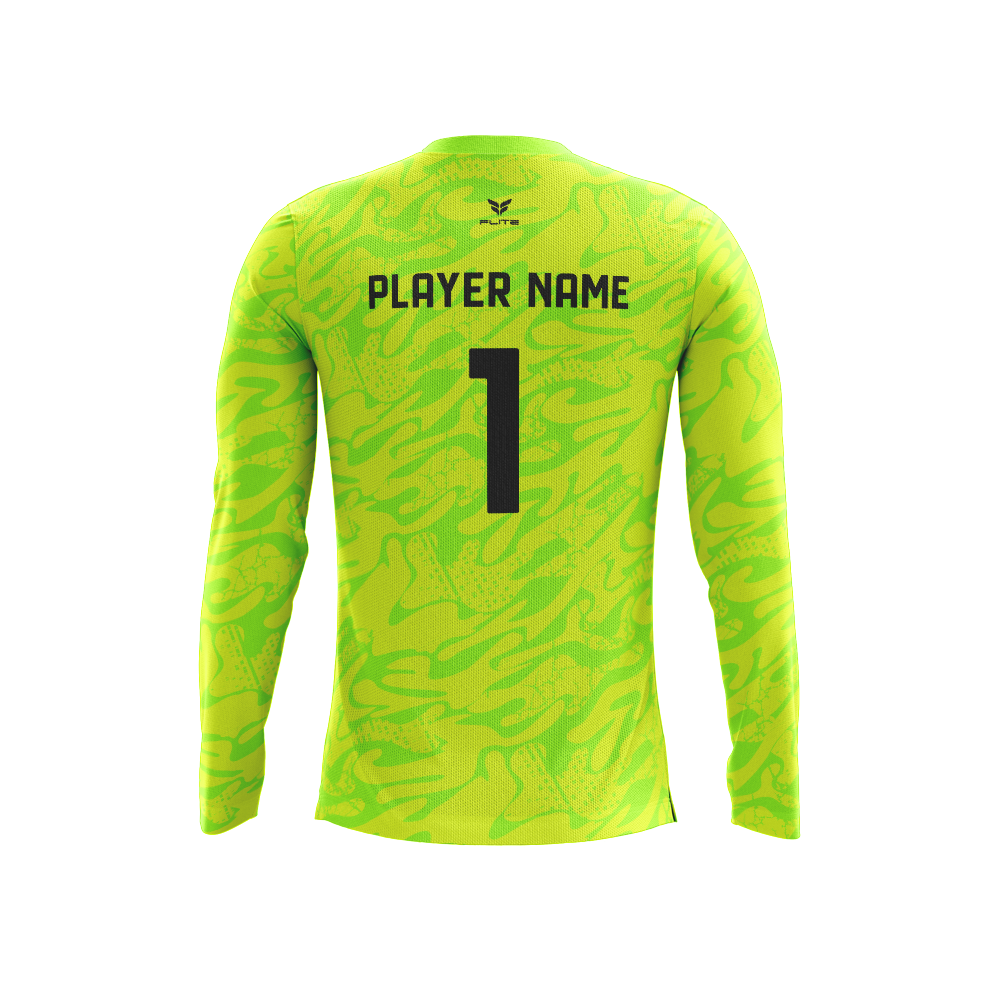 MONTVILLE YOUTH SC GK JERSEY LS (NEON GREEN)
