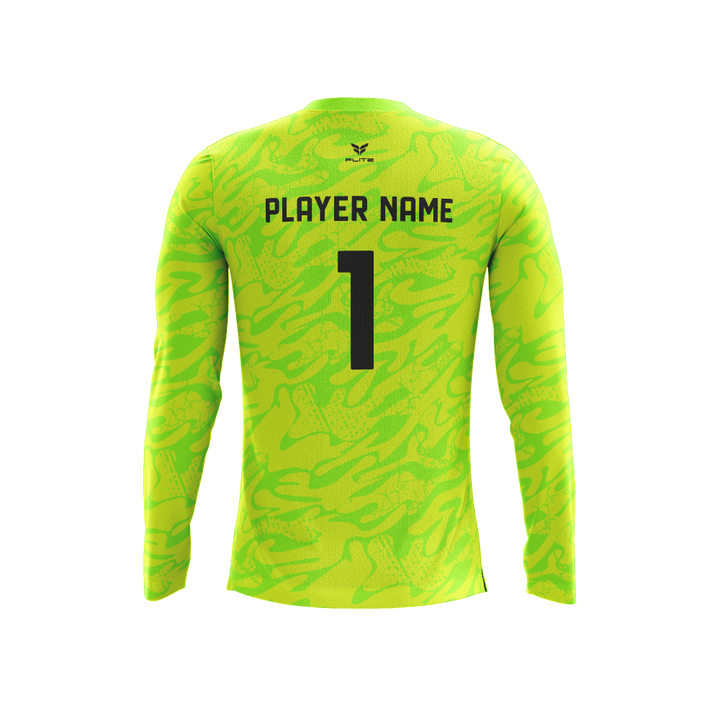 MONTVILLE YOUTH SC GK JERSEY LS (NEON GREEN)