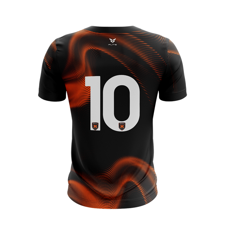 MONTVILLE YOUTH SC HOME JERSEY SS (BLACK)