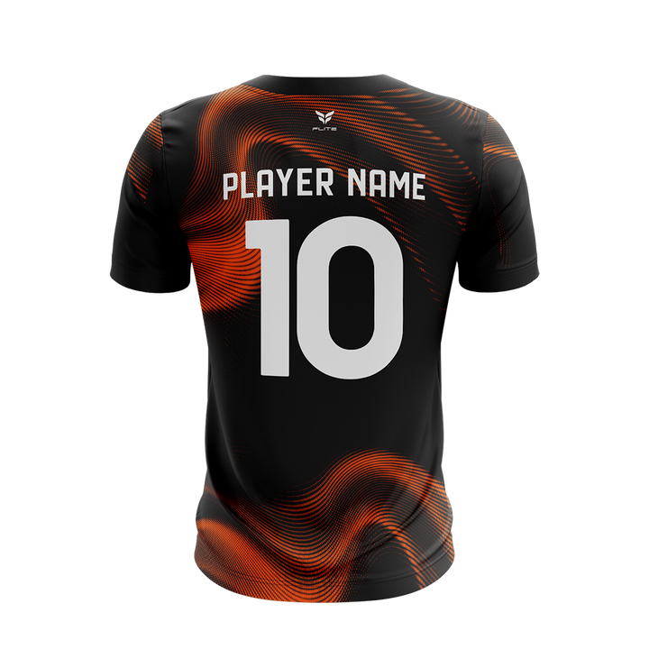 MONTVILLE YOUTH SC HOME JERSEY SS (BLACK)