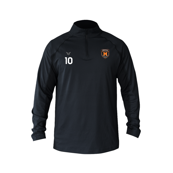MONTVILLE YOUTH SC STEALTH QUARTER-ZIP (BLACK)