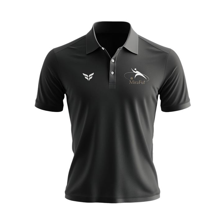 MIRAFUT POLO SHIRT (BLACK)