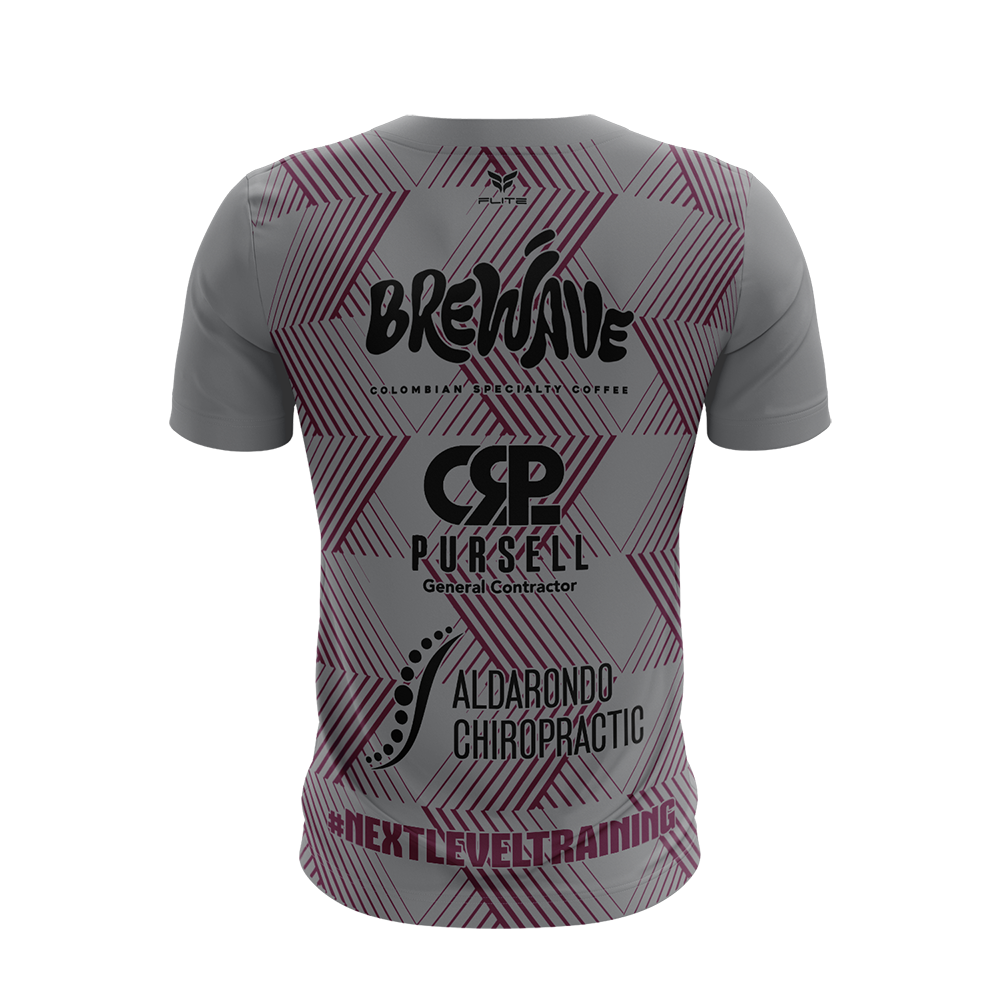 NLT TRAINING TOP SS (GREY)