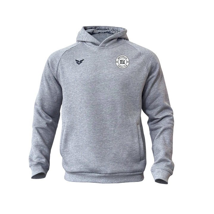 NORTH DALLAS FC COTTON-BLEND HOODIE (GREY)