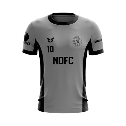 NORTH DALLAS FC TRAINING JERSEY SS (BLACK GREY)