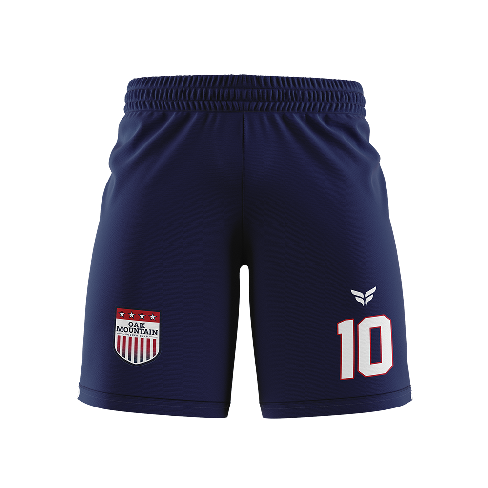 OAK MOUNTAIN SC AWAY SHORTS (NAVY)
