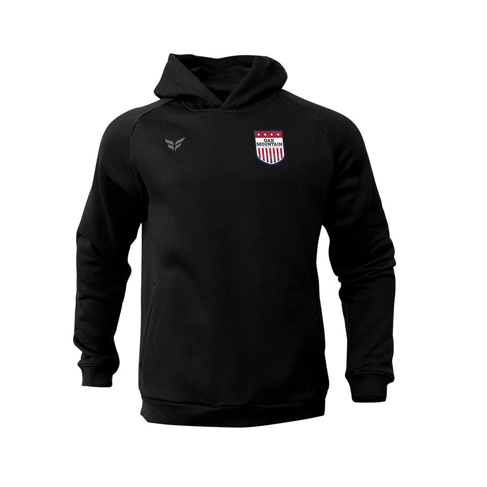 OAK MOUNTAIN SC COTTON-BLEND PREMIUM HOODIE (BLACK)