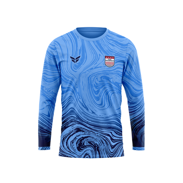 OAK MOUNTAIN SC GK JERSEY LS (BLUE)