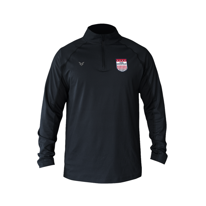 OAK MOUNTAIN SC STEALTH QUARTER-ZIP (BLACK)