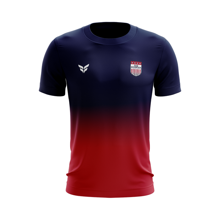 OAK MOUNTAIN SC ALTERNATE JERSEY SS (RED)