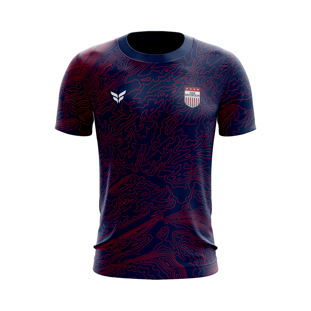 OAK MOUNTAIN SC HOME JERSEY SS (NAVY)