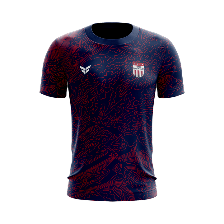 OAK MOUNTAIN SC HOME JERSEY SS (NAVY)