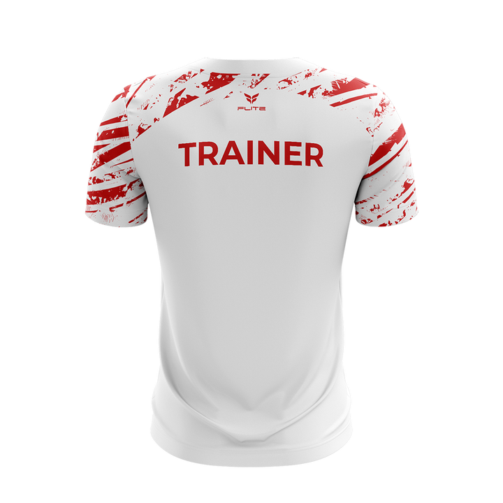 SOCCER PUPS TRAINER JERSEY SS (WHITE)
