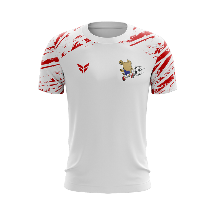 SOCCER PUPS TRAINER JERSEY SS (WHITE)