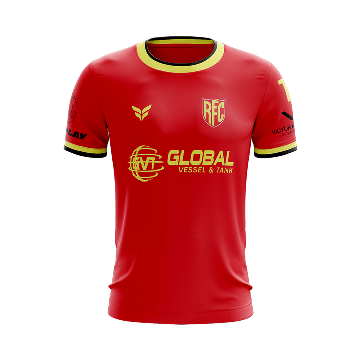 RED FLAMES GAME JERSEY SS (RED)