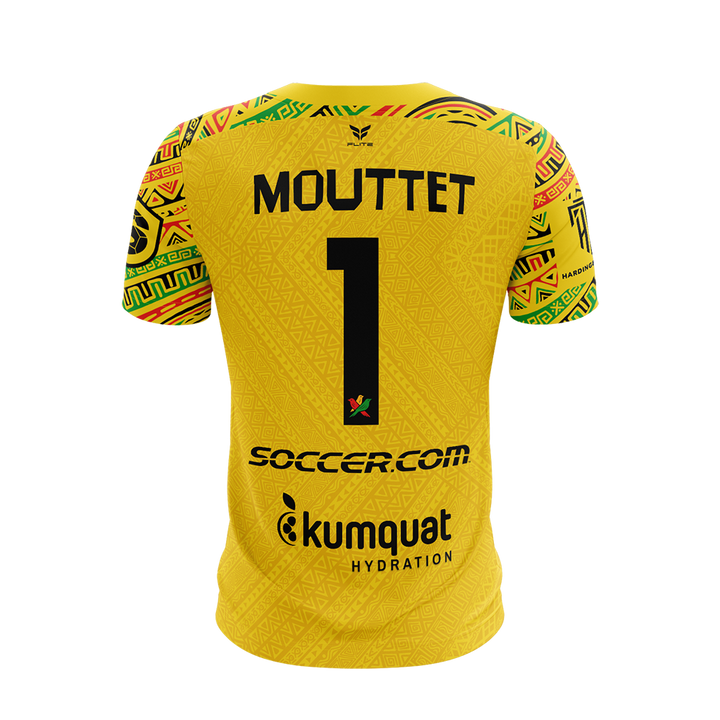 REGGAE ROVERS 2026 TST MENS GK JERSEY SS (YELLOW)