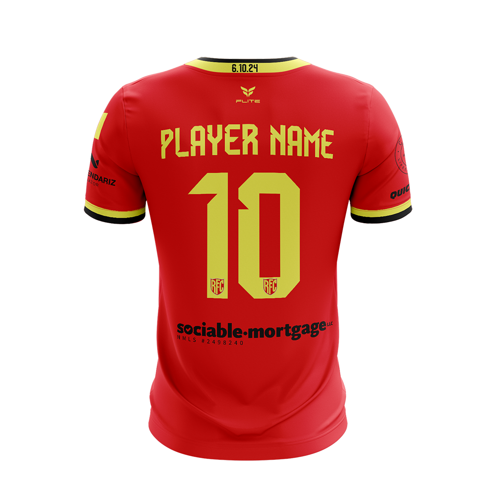 RED FLAMES GAME JERSEY SS (RED)
