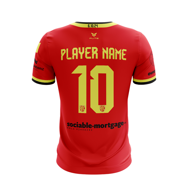 RED FLAMES GAME JERSEY SS (RED)
