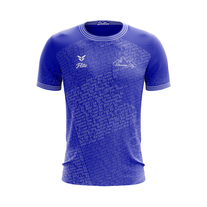 REUNION CITY 2026 TST WOMENS TRAINING JERSEY SS (BLUE)