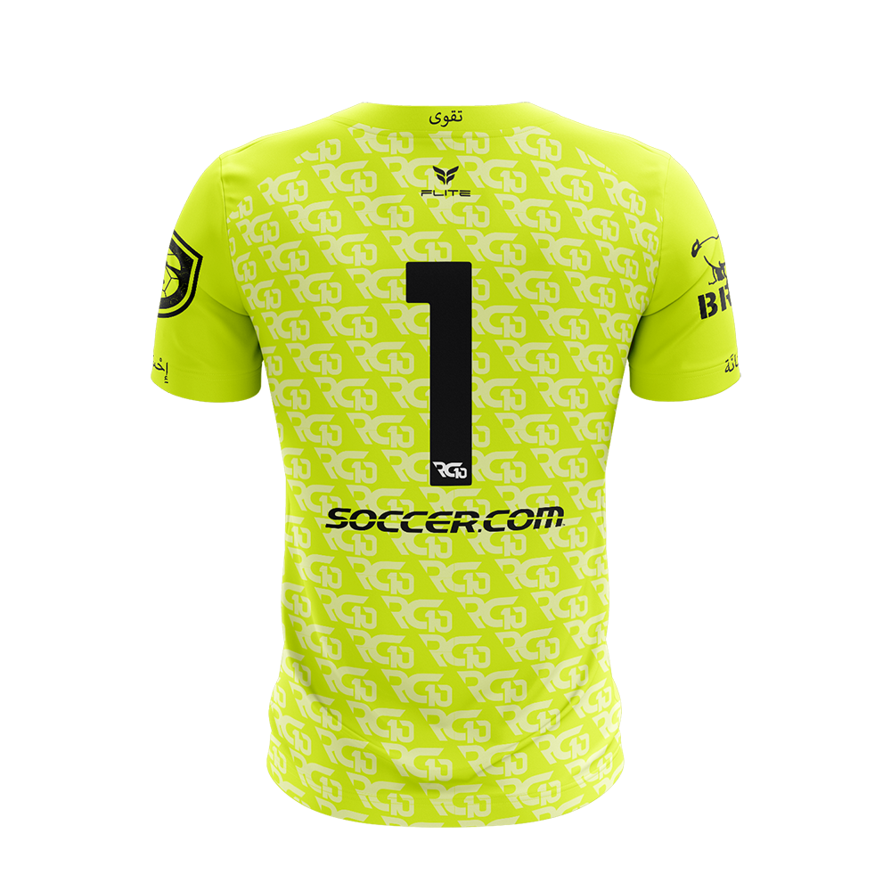 RG10 2026 TST MENS GK JERSEY SS (NEON)