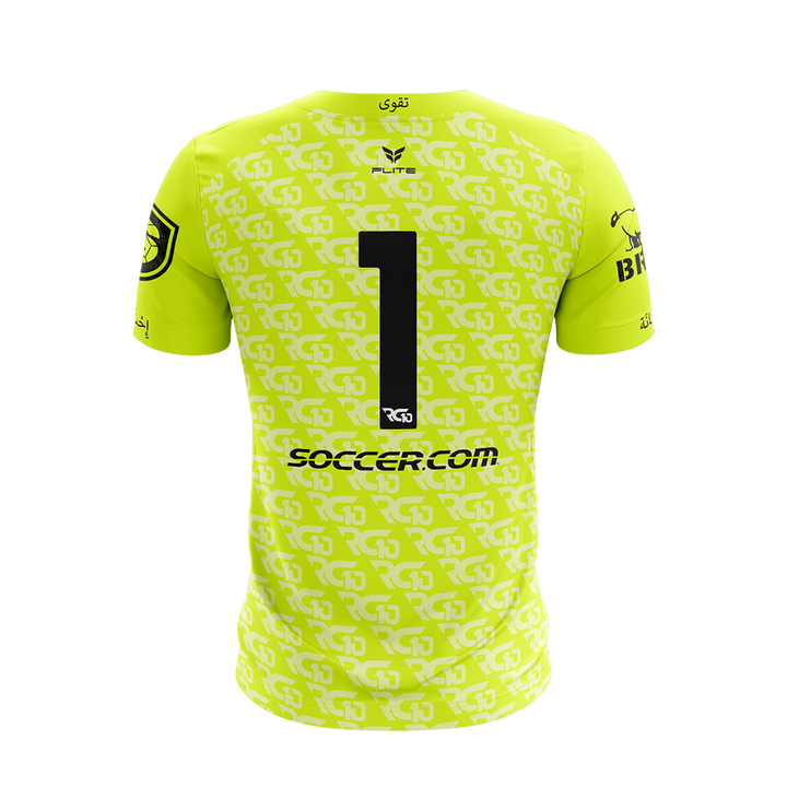 RG10 2026 TST MENS GK JERSEY SS (NEON)