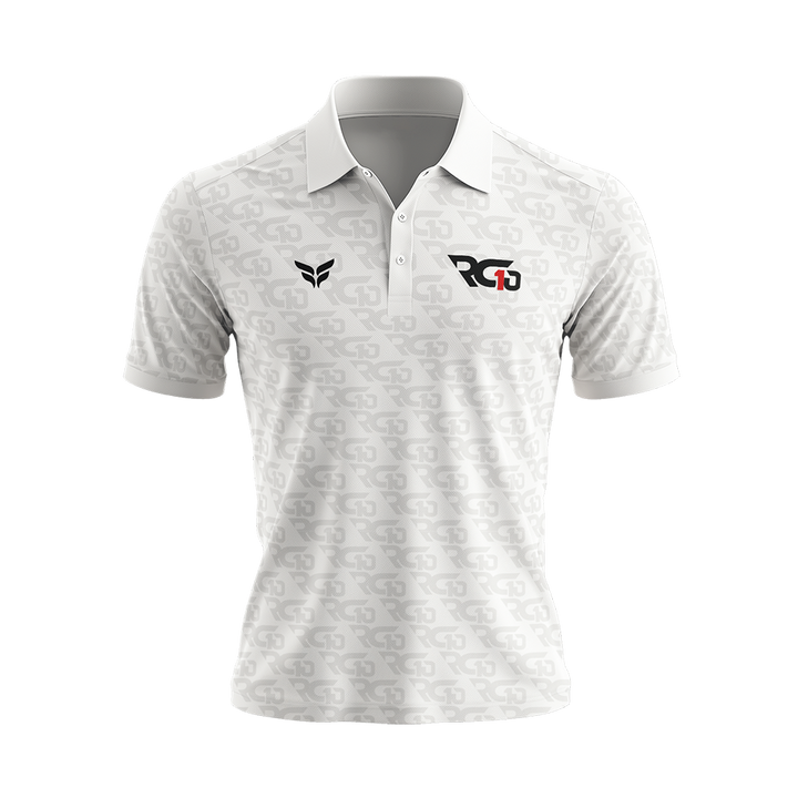 RG10 YOUTH POLO SHIRT (WHITE)