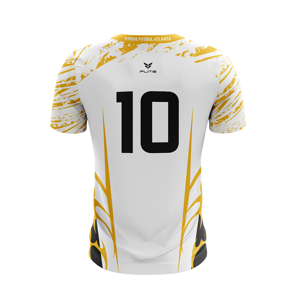 STRIVE FUTBOL GAME JERSEY SS (WHITE YELLOW)