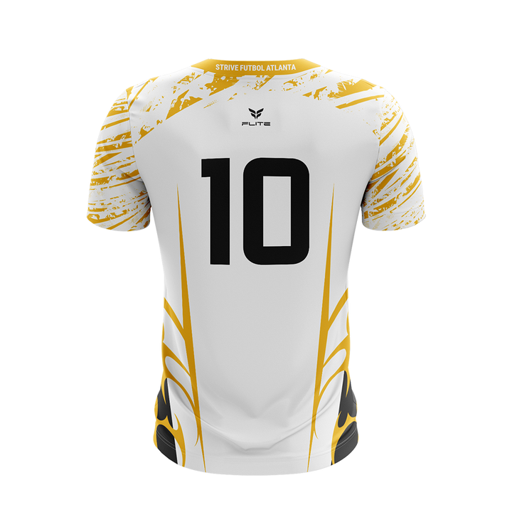 STRIVE FUTBOL GAME JERSEY SS (WHITE YELLOW)