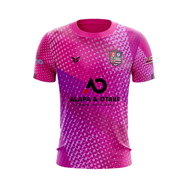 FC HAWAII GK JERSEY SS (PINK)