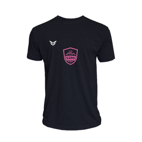 5280 FUTSAL COTTON-BLEND TSHIRT (BLACK)