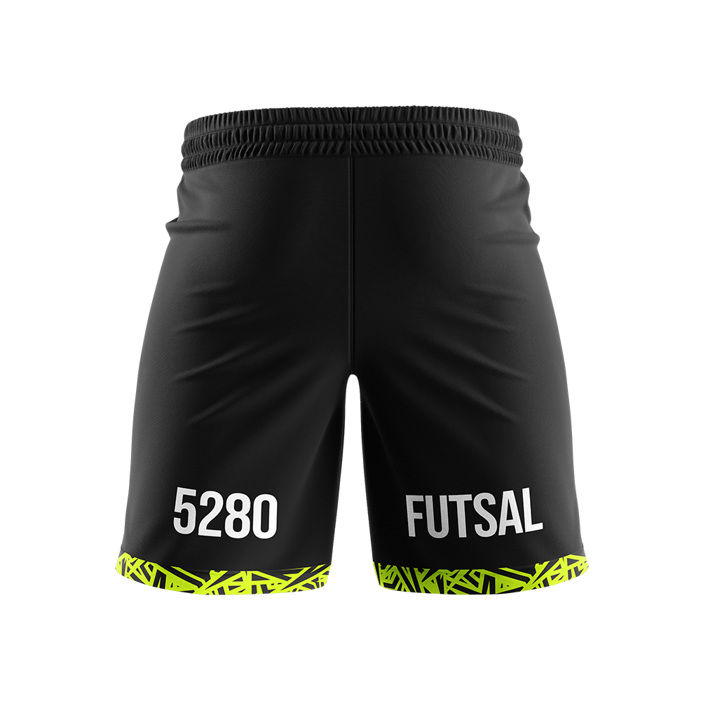 5280 FUTSAL GK STAR SHORTS (BLACK)