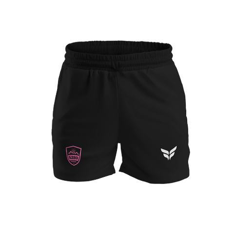 5280 FUTSAL SHORTS W/ZIPPERED POCKETS (BLACK)