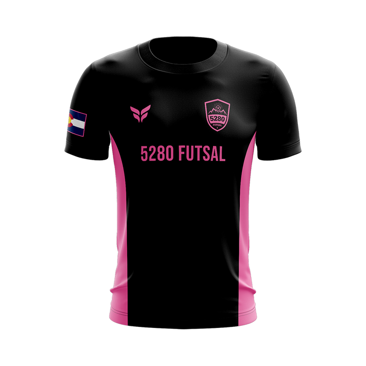 5280 FUTSAL GAME JERSEY SS (BLACK)
