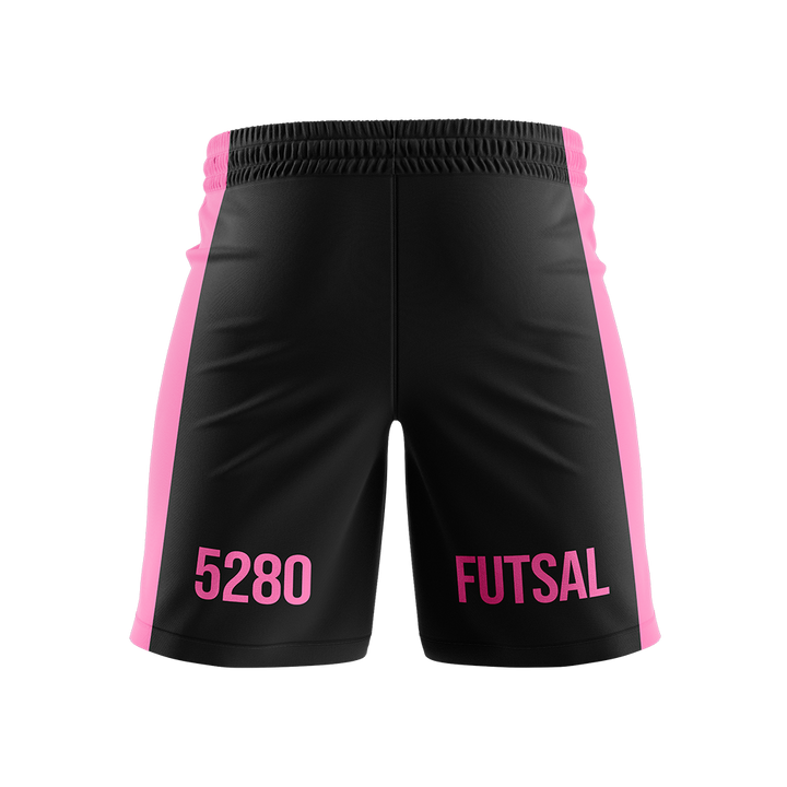5280 FUTSAL GAME SHORTS (BLACK)