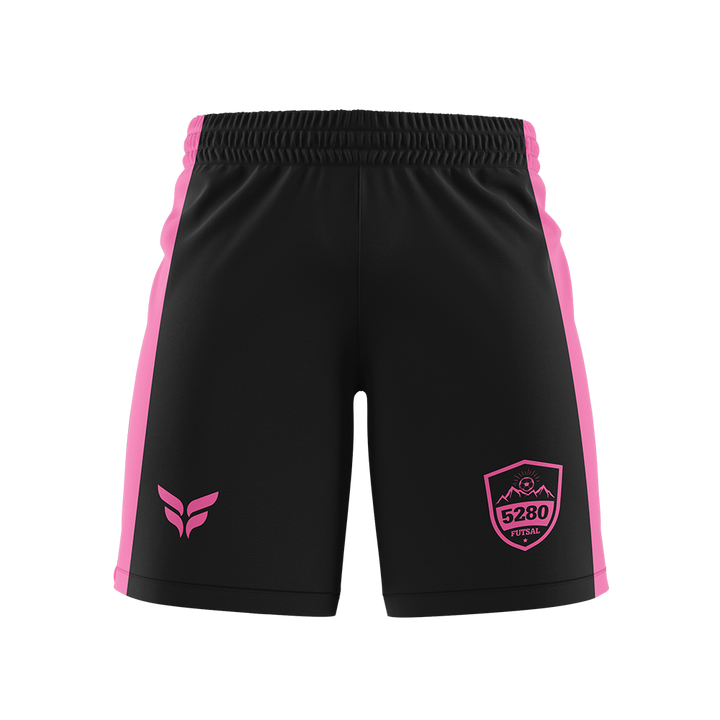 5280 FUTSAL GAME SHORTS (BLACK)