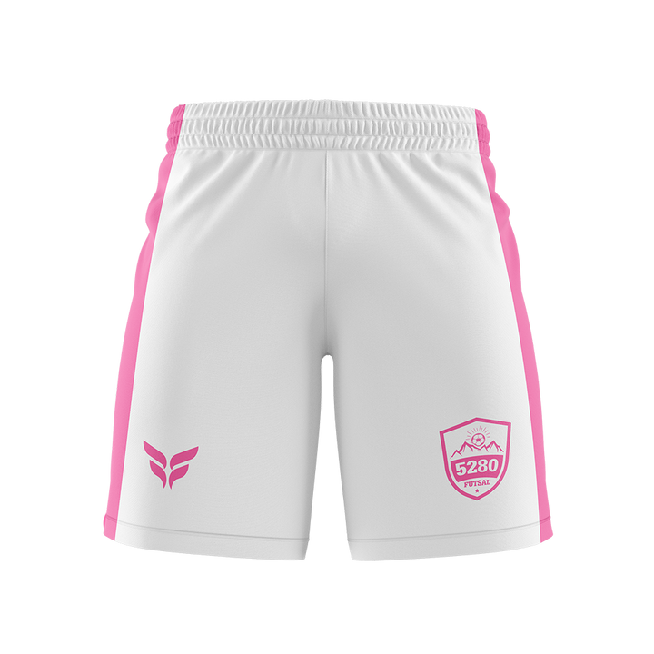 5280 FUTSAL GAME SHORTS (WHITE)