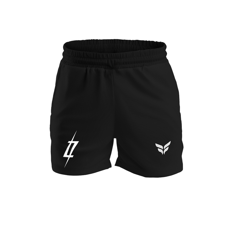 MLC7 SHORTS W/ZIPPERED POCKETS (BLACK)