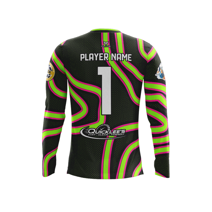 AFCR SELECT ACELER8 JERSEY GK LS (BLACK)