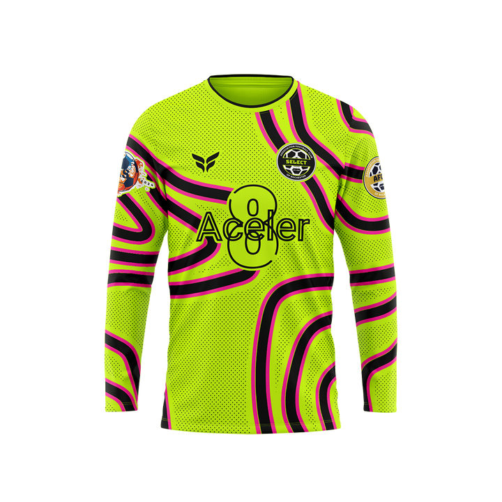 AFCR SELECT ACELER8 JERSEY GK LS (NEON GREEN)