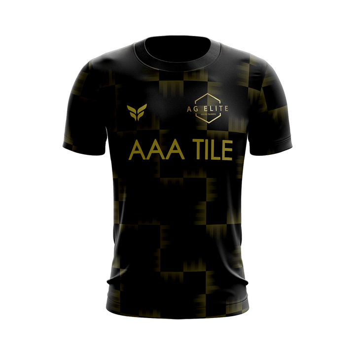 AG ELITE TRAINING JERSEY SS (BLACK)