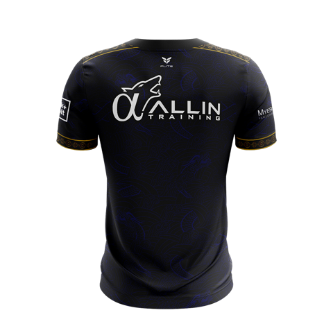 ALLIN TRAINING COACHES JERSEY SS (NAVY)