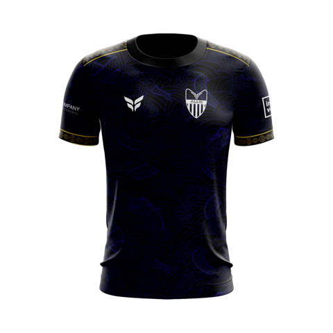 ALLIN TRAINING COACHES JERSEY SS (NAVY)