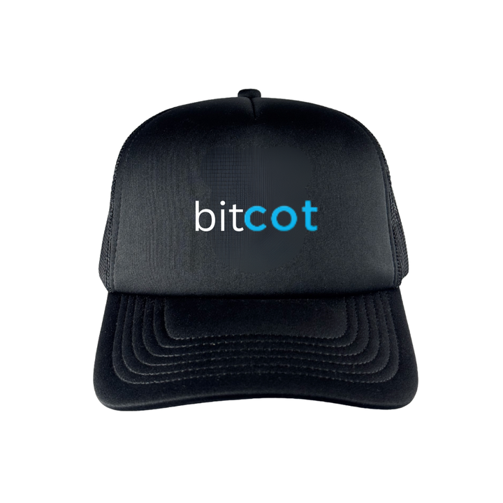 BITCOT MESH FOAM TRUCKER HAT (BLACK)