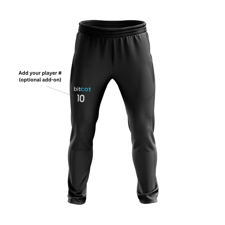 BITCOT WARM-UP PANTS (BLACK)