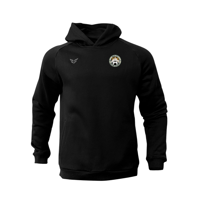 BOLD CITY COTTON-BLEND HOODIE (BLACK)