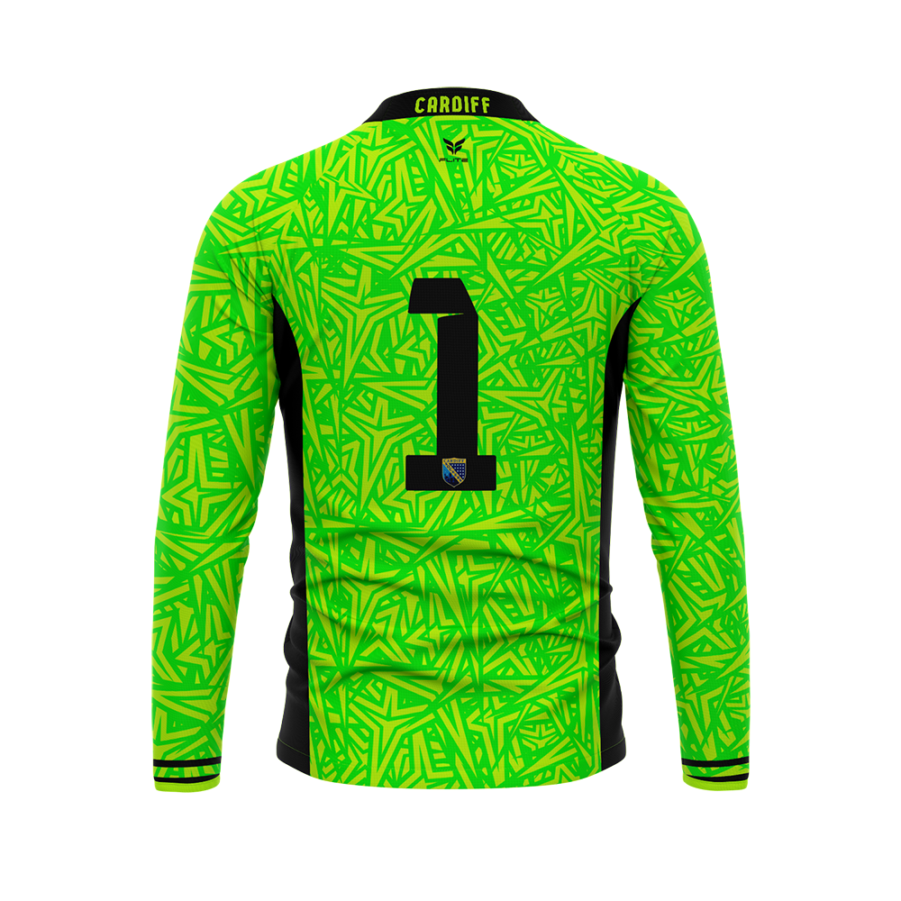 CARDIFF GOALKEEPER JERSEY LS (NEON GREEN)