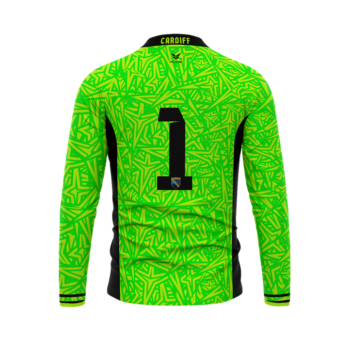 CARDIFF GOALKEEPER JERSEY LS (NEON GREEN)